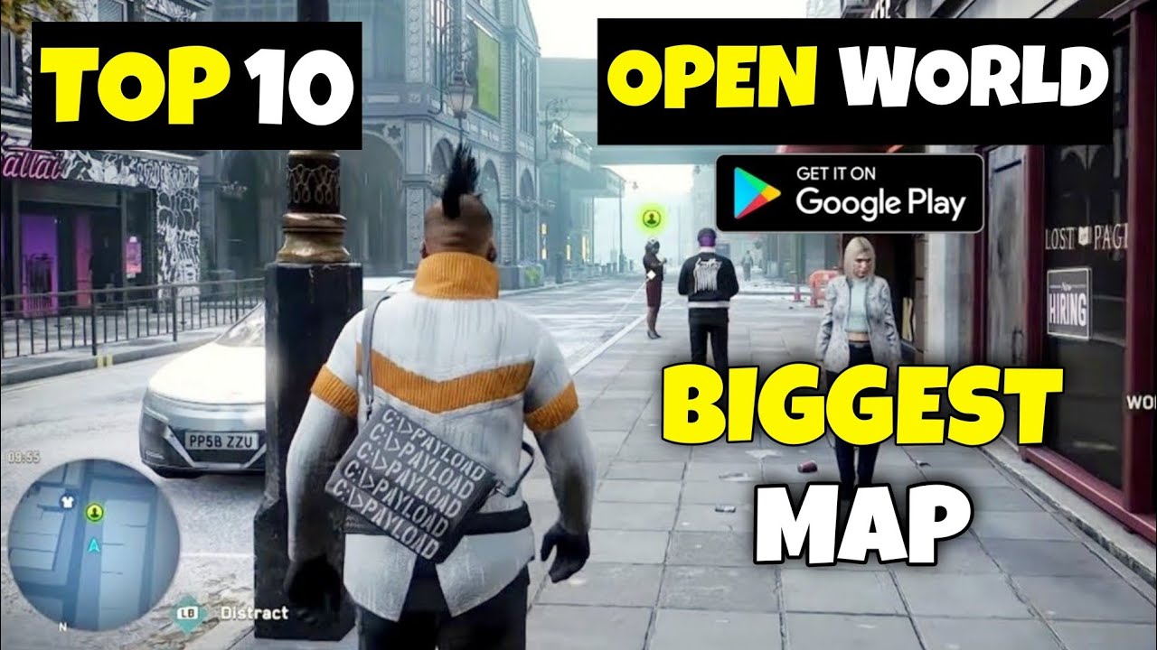 Top 10 Best OPEN WORLD Games for Android 2023 | High Graphics | BIG MAP ...