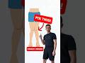 FIX KNOCK KNEES! #knockknees #kneepain #kneeexercises