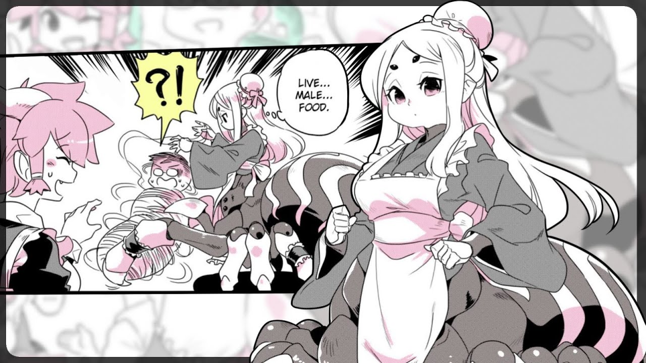 Spider Maid Gril Ties You Up | Modern Mogal Comic Dub