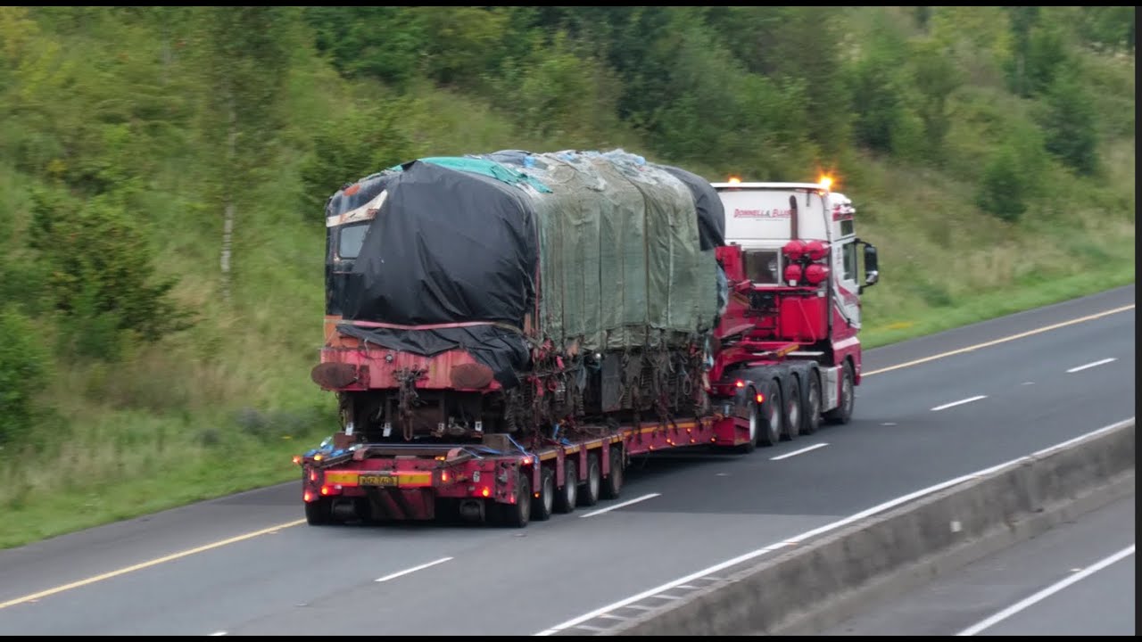 Former Irish Rail A class, 003  near Tubber, Co. Galway on 26-July-25