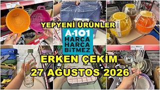 A101’E UYGUNA GELİNCE HEMEN KAPTIK 💃/ERKEN ÇEKİM 27 AĞUSTOS 2026💃/İLK BİZ GÖSTERİYORUZ/İLK SEN GÖR‼️