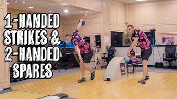 Can I Bowl 1-Handed Strikes and 2-Handed Spares??? | Andrew Anderson Bowling
