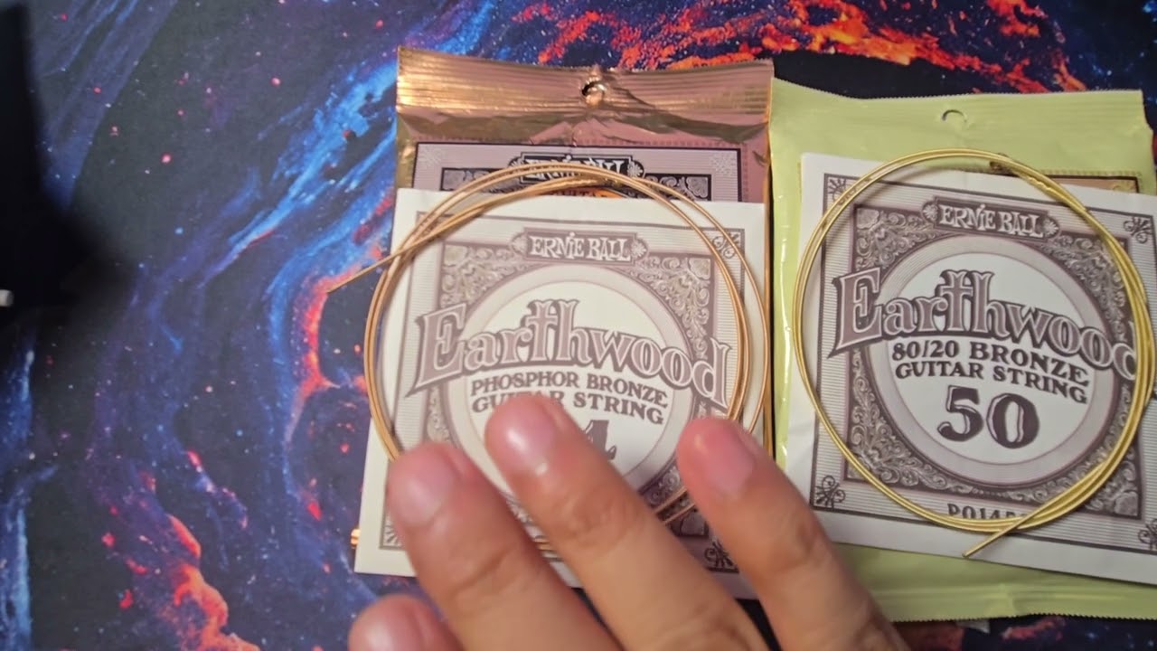 Which Is BEST for You? Ernie Ball Earthwood Phosphor Bronze & 80/20 Acoustic Guitar Strings