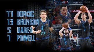 Luka Doncic, Dwight Powell, Jalen Brunson \& JJ Barea Full Highlights vs Pelicans - 5.12.18