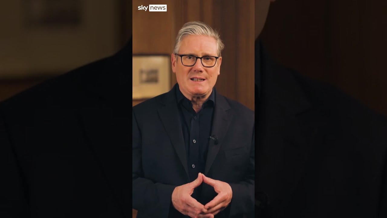 Премьер-министр сэр Кир Стармер выступил с новогодним обращением.