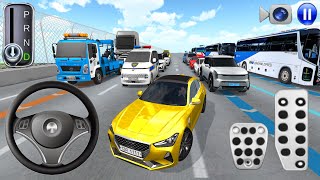 Today my Mercedes Benz stuck in traffic - 3d car driving class 2025 - android ios car gameplay