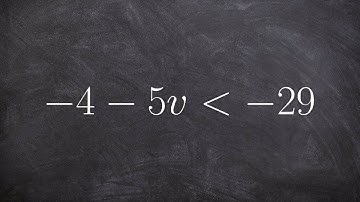 Solving a two step inequality