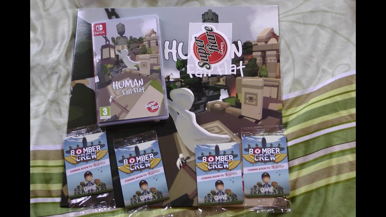 Nintendo Switch Human Fall Flat Deluxe Bundle Unboxing YouTube