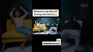 N!gga, I can’t even reach it! This is beyond embarrassing 🙈🤣🙌🏾 #wig #wigs #flying #manlaugh #present