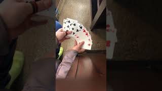 The devils elevator card trick