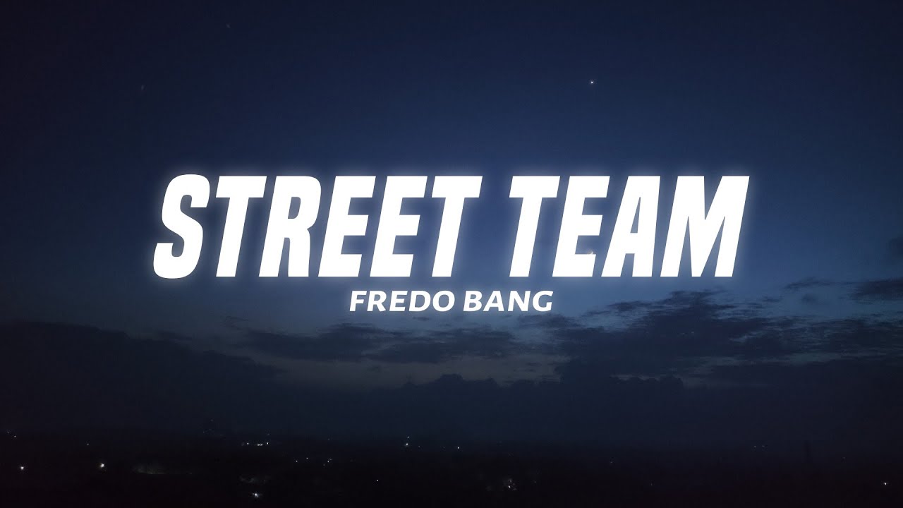 在 YouTube 上观看 Fredo Bang - Street Team (Lyrics) 在 YouTube 上观看 Fredo Bang - Street Team (Lyrics)