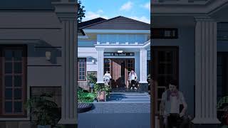 Selera Emang Berbeda. Tapi Nyaman Itu Pilihan. [ Desain Rumah Elegan Di Lahan 9x13]