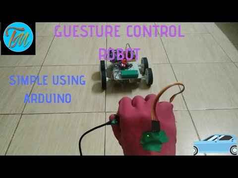 Video: Control ng Gesture Car Car MPU6050 at NRF24L01: 4 na Hakbang