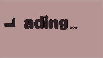 Funny and different Loading Animation template for Intro/Outro Video Project Works