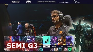 Fnatic vs Origen - Game 3 | Semi Finals S9 LEC Spring 2019 | FNC vs OG G3