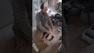 Got Chunks in Drywall Mud?  Store Mud in a box this way.