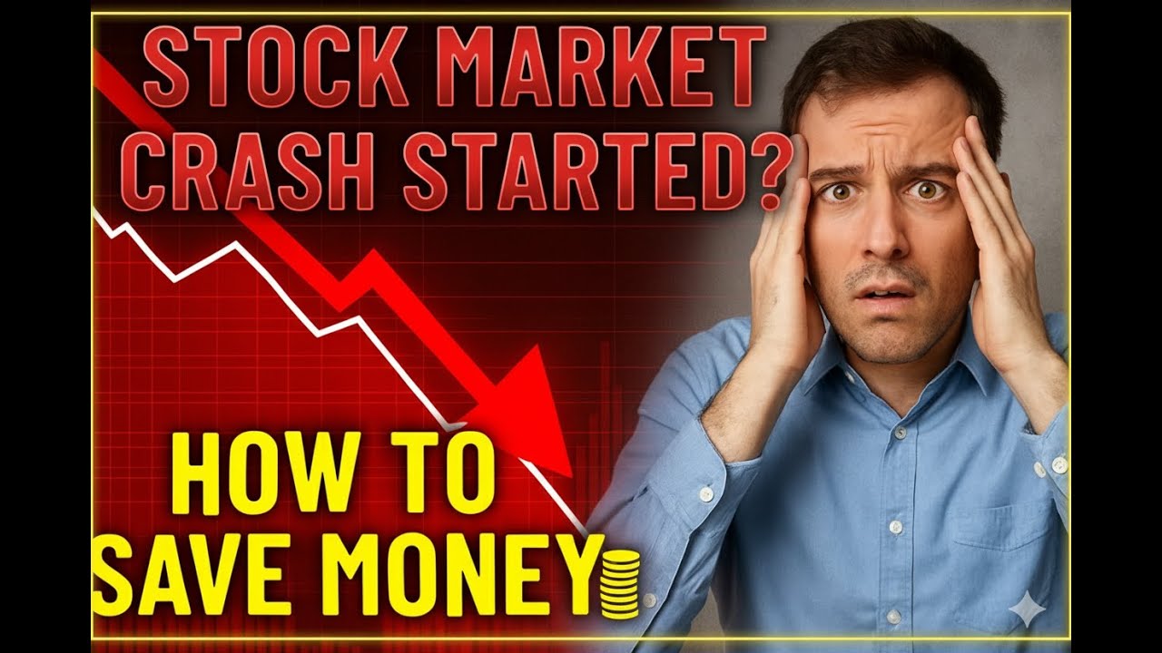 If stock market crash started then what should we need to do | Reduce ...