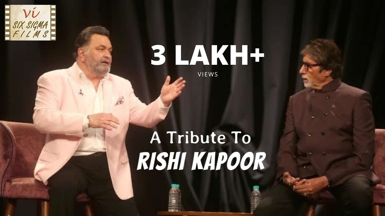 A Tribute to Rishi Kapoor | His Unforgettable Fun Moments With Amitabh Bachchan | Six Sigma Films