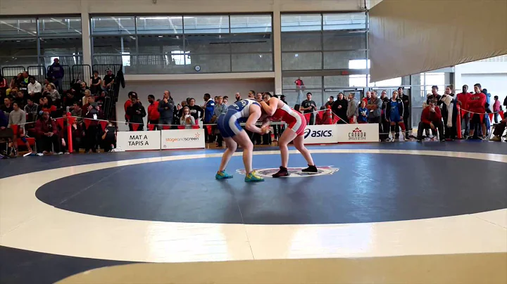 2015 Senior National Championships: 63 kg Diana We...
