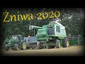 Żniwa 2020 😍 Kosimy jęczmień ozimy [ JohnDeere W540 ] ✔ Vlog GoPro Hero8