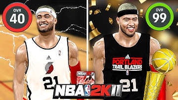 Going 40 to 99 Overall in the BEST NBA 2K MyCareer | NBA 2K11