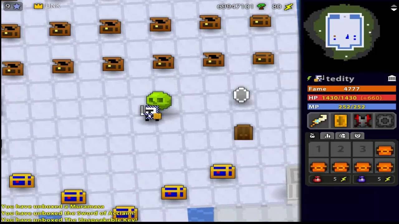 Rotmg lightingsrealms Custom boxes unboxing Very good items ) YouTube