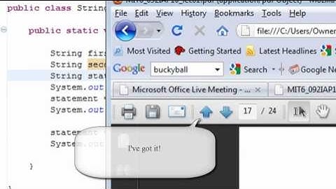 Java Programming 5: Concatentation and Scanner