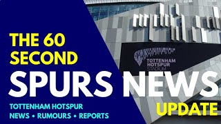 THE 60 SECOND SPURS NEWS UPDATE: 