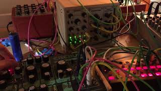 Modular synthesizer: a seqeuncer soundscape
