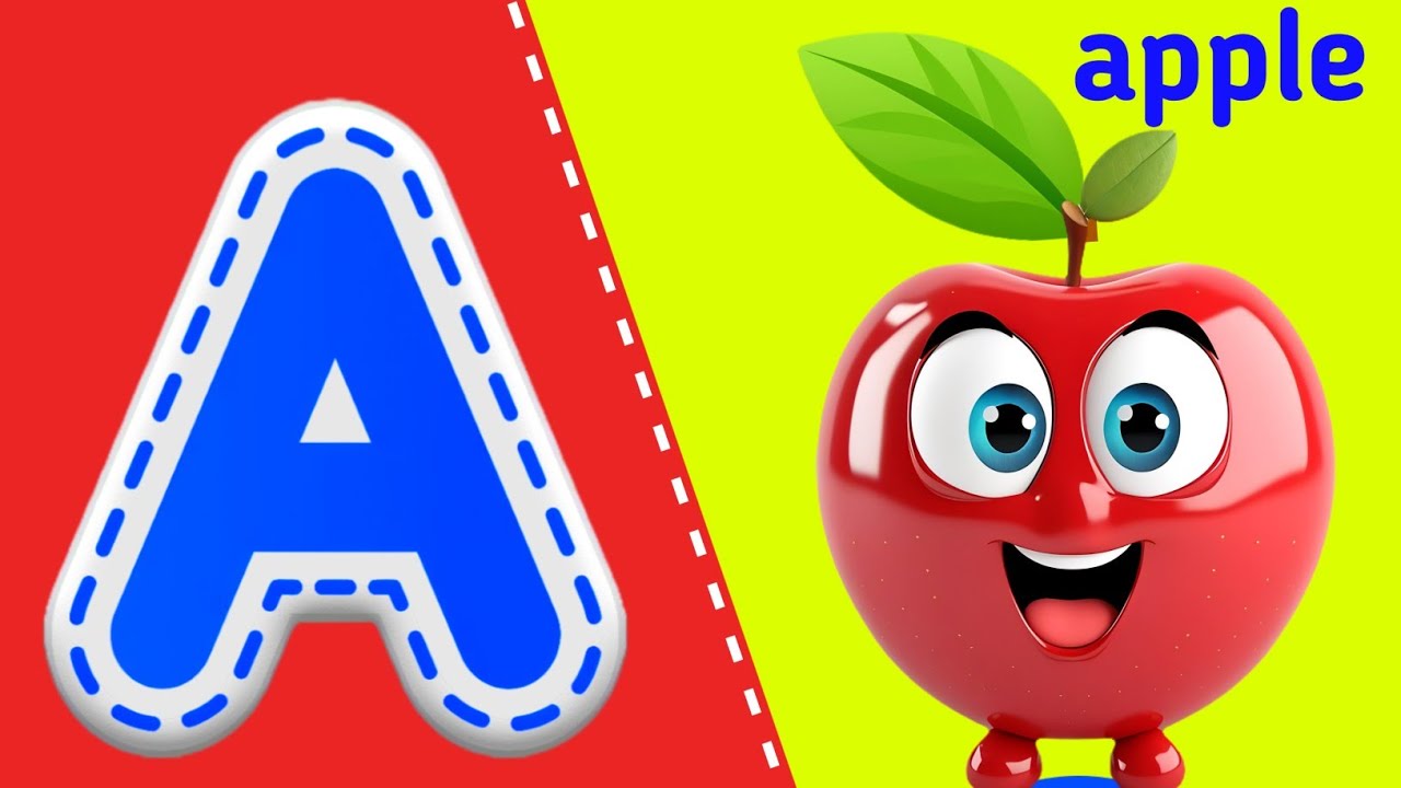The ABC Phonics Song for kids | Kindergarten ABC learning | A is For ...