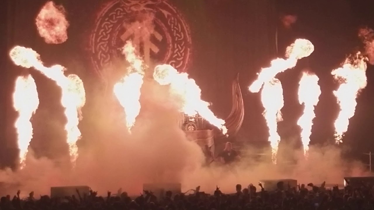 Amon Amarth- Death in fire- Madrid 23/11/19 - YouTube