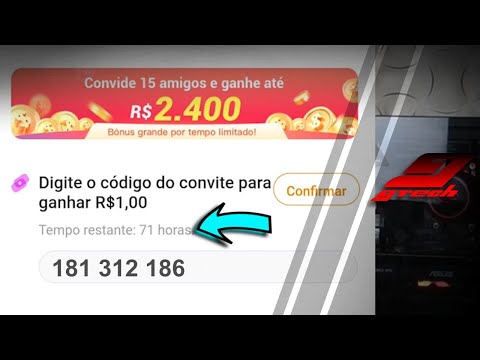 Codigo Kwai - Ganhe até 600R$ Coloque o Código de Convite Kwai 334 770 933