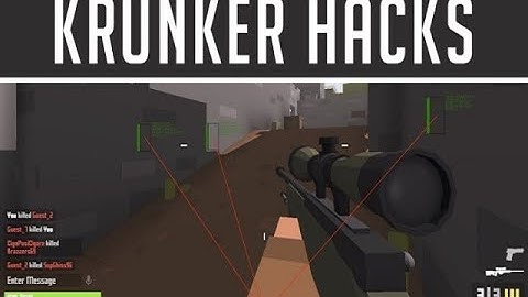 Working Krunker Hacks (Easy)