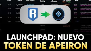 🔥 COMO COMPRAR EL TOKEN ANTES DE QUE SALGA A LA VENTA | Launchpad Apeiron