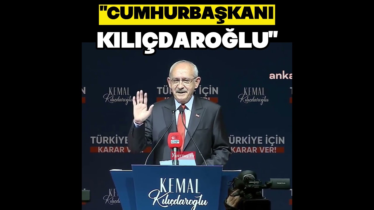 ⁣Kılıçdaroğlu'nun basın toplantısı öncesi