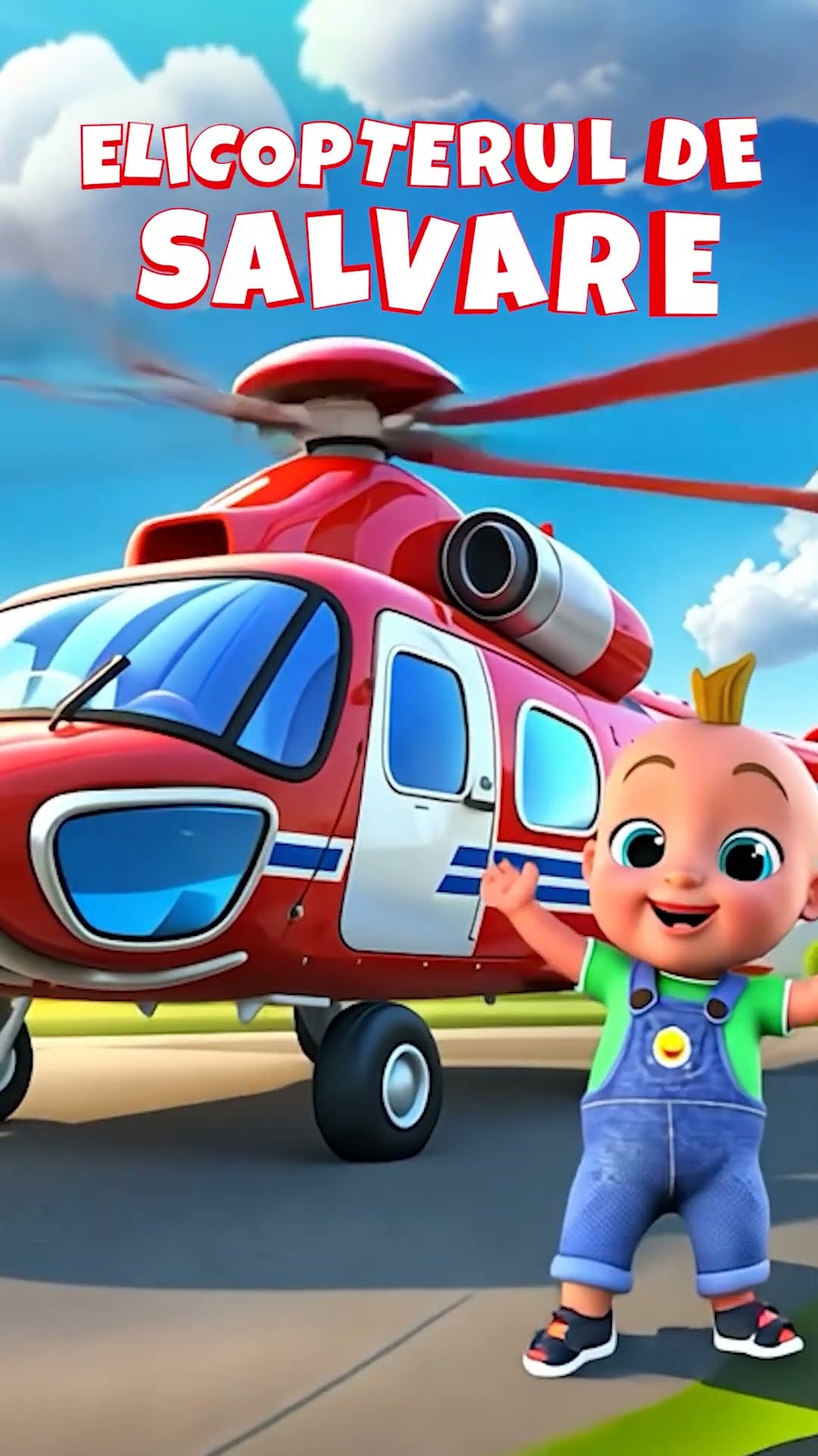Elicopterul și ambulanța vin în ajutor ? TraLaLa Cântece Copii #shorts