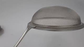Strainer Colander Sieve Colander Oil Skimmer Stainless Steel Vegetable Fruit Colander