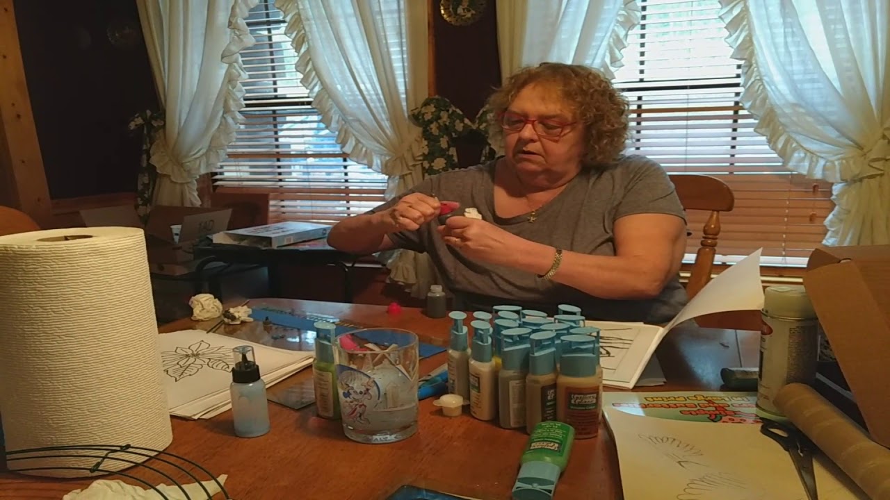 Stained Glass Art...By my Momma. - YouTube