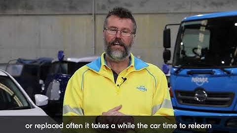 I’ve just changed my battery so why am I seeing warning lights on the dash?