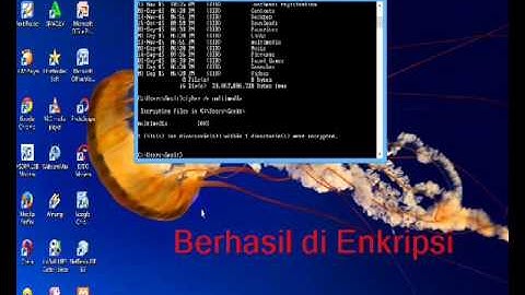 TUTORIAL ENKRIPSI & DEKRIPSI DATA MENGGUNAKAN DOS