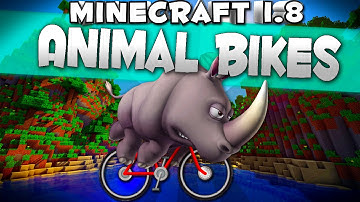 Minecraft Mod 1.8 : "Animal Bikes Mod"