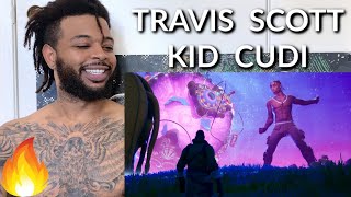 Travis Scott, Kid Cudi - THE SCOTTS (FORTNITE ASTRONOMICAL EVENT) | Reaction