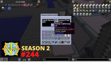 GregTech New Horizons S2 - 244 - MK III Reactor