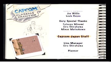 Capcom Classics Collection Credits