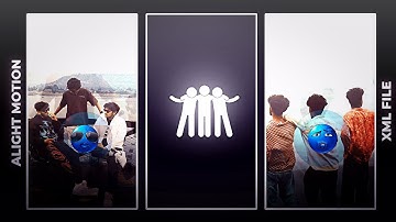 BEST FRIENDS COLLAB XML FILE ⚡☺️ || ALIGHT MOTION XML FILE 🗃️☠️ || NEW TREND XML FILE 💗⚡ || XML FILE