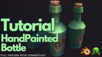Handpainted Bottle Tutorial