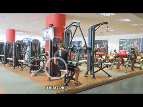 Тренажер Тяга сверху. Упражнение с Panatta 1FE002