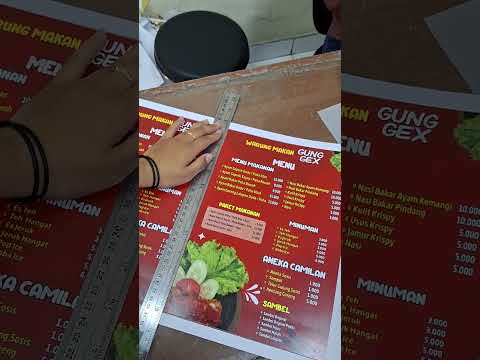 Czers Menu