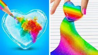 картинка: Более 10 радужных поделок 🌈✨ Весёлые и простые DIY