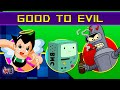 Cartoon Robot Characters: Good to Evil